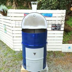 ドラム缶200l 焼却炉　配達設置します。の画像