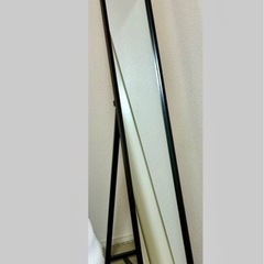 セット買いで１つ半額　ニトリ　スリムスタンドミラー　全身鏡
