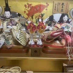 ひな人形ケース入りの画像