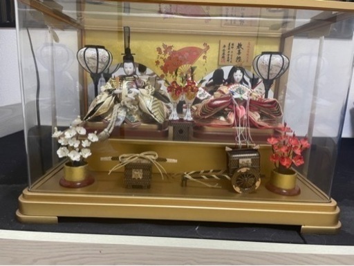 ひな人形ケース入り