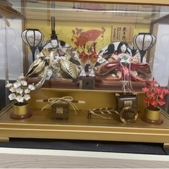 ひな人形ケース入り