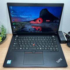 お買い得美品〉0489 Thinkpad X390　FHD　カメラ　第８世代　ノートパソコン　Win11　office2021