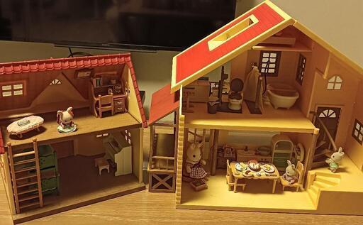 シルバニアファミリー　赤い屋根のお家セット