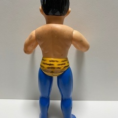 400view over❕  海外のフリマサイトでも、人気のアニメ🐯🐯🐯📺当時物　昭和のタイガーマスク　懐かしのソフビ　昔のヒーロの画像