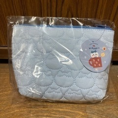 ちいかわキルティング舟形ペンケース(ハチワレ)の画像