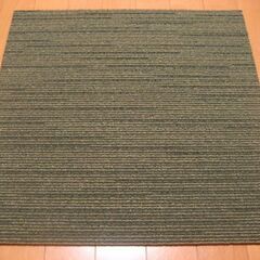 日本製タイルカーペット＜床暖房対応＞厚み7.5㎜・1枚１５０円・...