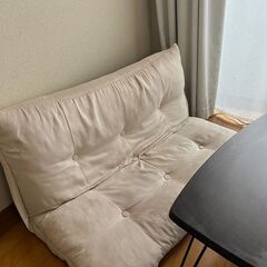 リクライニングソファ　幅108cm
