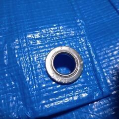 ブルーシート１７０センチ✕４００センチ　ハトメ１２個付き　の画像