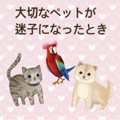 ペットが迷子になったら