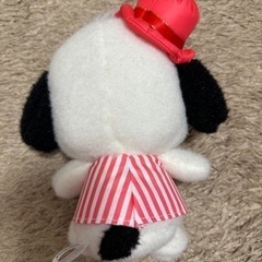 サンリオ ポチャッコ ストライプベスト S ぬいぐるみの画像
