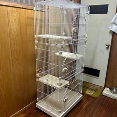 【取引き中】キャットゲージ3段　幅69奥行48高153