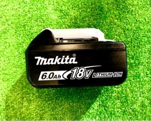 ♦️未使用⁉️超美品♦️マキタ純正18V・BL1860B・6.0A バッテリー残量表示
