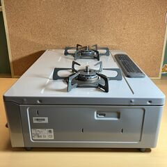 NORITZ（ノーリツ）LPガス・プロパンガス用・ガステーブル・ガスコンロ ピッタリフィット NG60SVL（左強火力）2016年製の画像