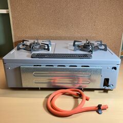 NORITZ（ノーリツ）LPガス・プロパンガス用・ガステーブル・ガスコンロ ピッタリフィット NG60SVL（左強火力）2016年製の画像