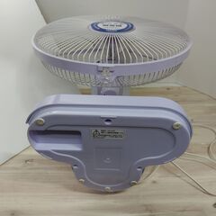 美品　未使用品　2016年製　30cm　卓上扇風機 KI-1050FR - TEKNOS(テクノス)　リビング扇風機　コンパクト　の画像
