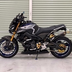ローン　OK　ヤマハ　MT09 ワンオーナー　フルカスタム　車検付　可能の画像