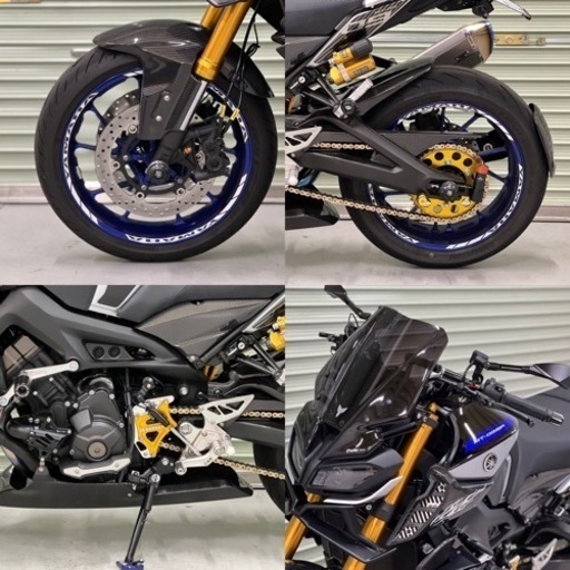 ローン　OK　ヤマハ　MT09 ワンオーナー　フルカスタム　車検付　可能