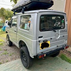 スズキジムニー JA22 AT　車検2年付 ややリフトアップ19万キロの画像