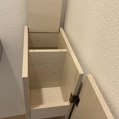 トイレ収納　ニトリ　省スペースの画像