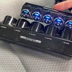 シガーソケット　ブルー