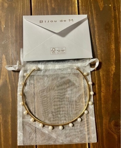 ビジュードエム　　パールチョーカー