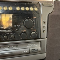 PIONEER パイオニア DVL-DVK1000 DVK-1000 DVD LD カラオケシステム リモコン付き の画像