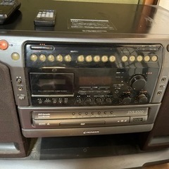 PIONEER パイオニア DVL-DVK1000 DVK-1000 DVD LD カラオケシステム リモコン付き の画像