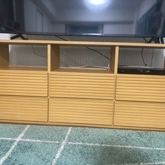 決まりました【無料】テレビボード　オーディオラック