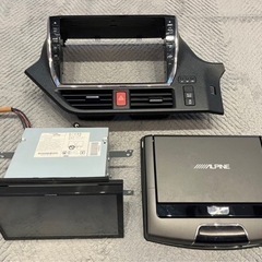 80ヴォクシー　カーナビEX1000　ALPINE 10インチ　フリップダウンセット　の画像