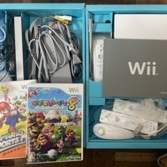 Wii本体＋カセット3枚