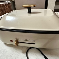 家電 キッチン家電 ホットプレートの画像