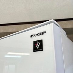 ☑︎ご成約済み🤝 SHARP 5ドア冷蔵庫 412L✨ 2021年製⭕️ ガラスホワイト🪞の画像