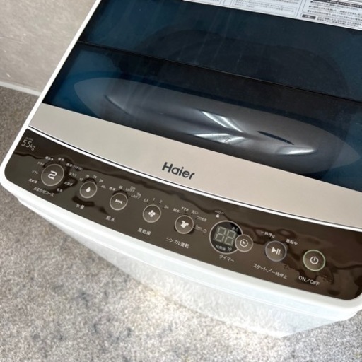 ☑︎ご成約済み? Haier 一人暮らし洗濯機 5.5kg✨ 2019年製⭕️