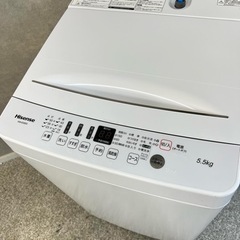 ☑︎ご成約済み🤝 Hisense 一人暮らし洗濯機 5.5kg✨ 2020年製⭕️の画像