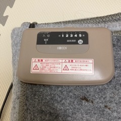 電気カーペット　1畳用の画像