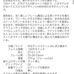 ヘッド テニスラケット instinct Hawaiiの画像