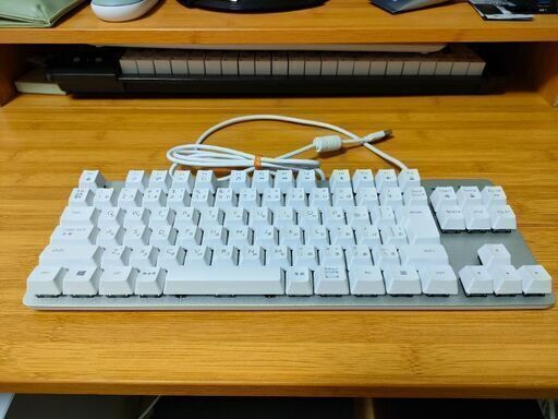 ロジクール K835TKL 有線 メカニカルキーボード 青軸 クリッキー テンキーレス