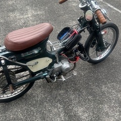 チョッパーカブ　スーパーカブ　キャブ車の画像