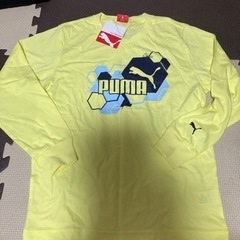 新品タグ付き✨PUMA✨男児140サイズ✨綿100%✨ロンT✨子供服