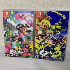 Switchソフト‼️スプラトゥーン2＆3‼️