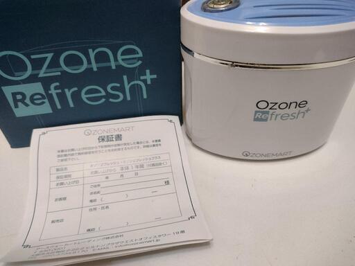 オゾン空気清浄機 オゾンリフレッシュOzoneRefresh  ほとんど未使用の私物です。日本語説明書付き