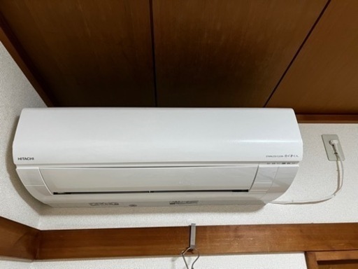 【お譲り先決定済み】\n日立エアコン6畳RAS-W22OL (W)【2021年モデル】白くまくん 家電 季節、空調家電