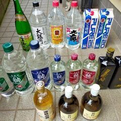 格安！焼酎、日本酒、ワイン半額以下