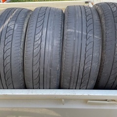 車のパーツ タイヤ4本セット165/55R15