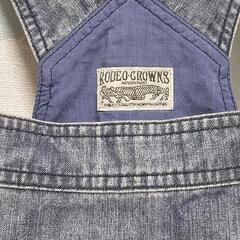 RODEO CROWNSサロペットの画像