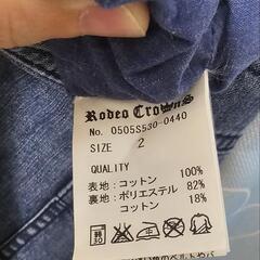 RODEO CROWNSサロペットの画像