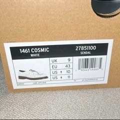 ドクターマーチン 1461 COSMIC white UK⑨ 3ホールシューズの画像