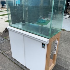 一式セットオーバーフロー水槽 90cm +30cm LEDライト付き 一式セットオーバーフロー水槽 90cm +30cm LEDライト付き 一式セット