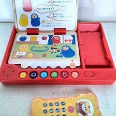 しまじろうと電話でおしゃべりの画像