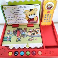 しまじろうと電話でおしゃべりの画像